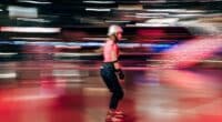 Neon Roller Speed Skates
